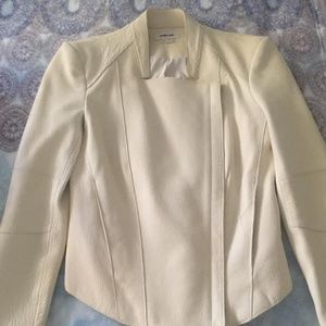 Helmut Lang White Leather Jacket!